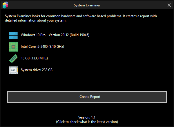 System Examiner latest version - Get best Windows software