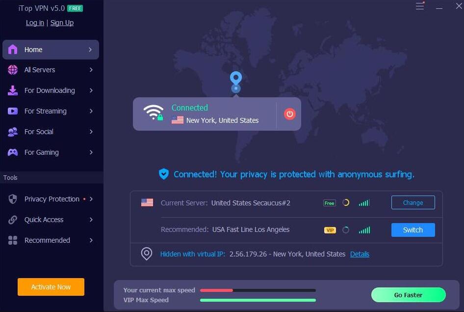 iTop VPN - Screenshot #3