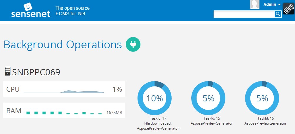 Sense/Net ECM - Screenshot #1