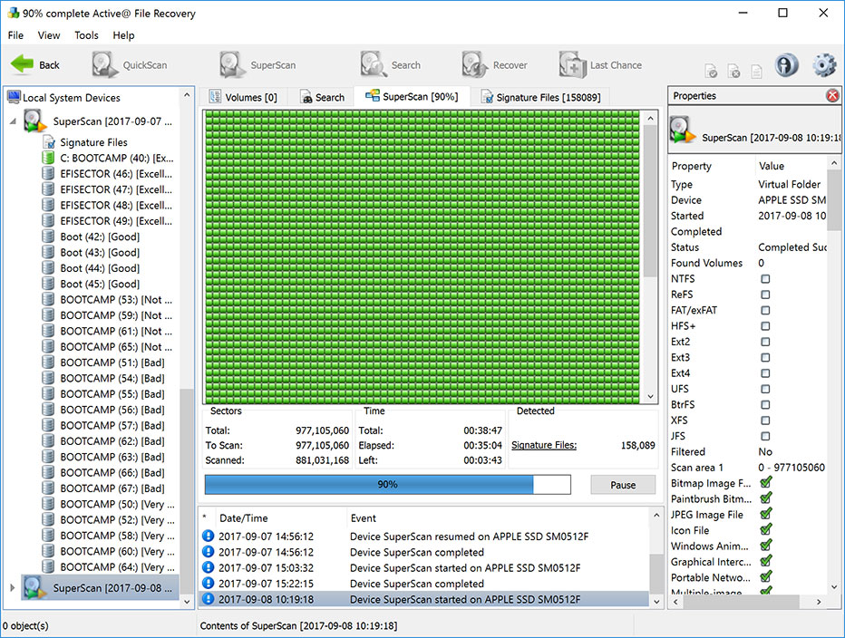 Active@ File Recovery - Screenshot #4