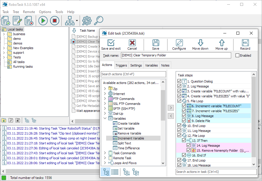 RoboTask - Screenshot #2