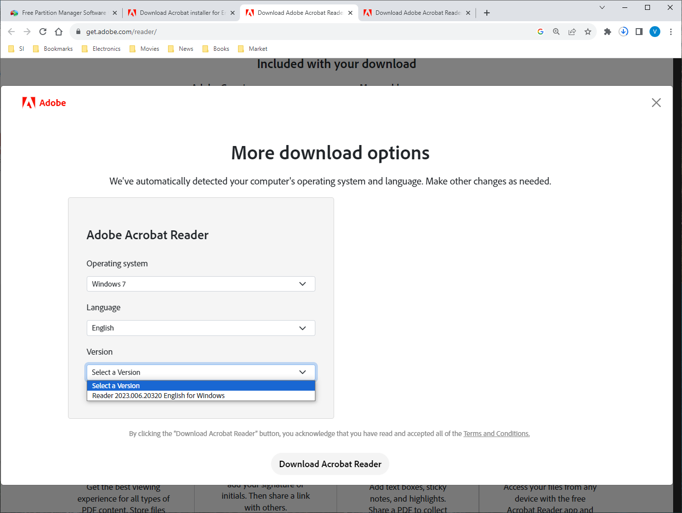 Adobe Acrobat Reader DC - Screenshot #1