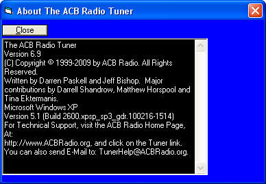 ACB Radio Tuner - Screenshot #2