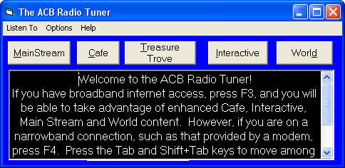 ACB Radio Tuner - Screenshot #1
