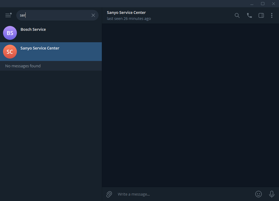 Telegram Desktop - Screenshot #2