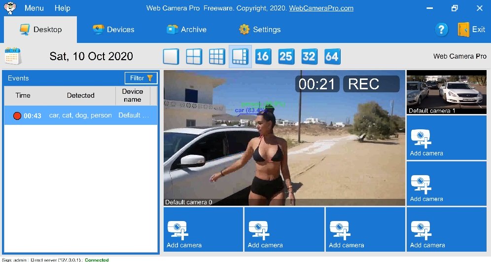 Web Camera Pro - Screenshot #1