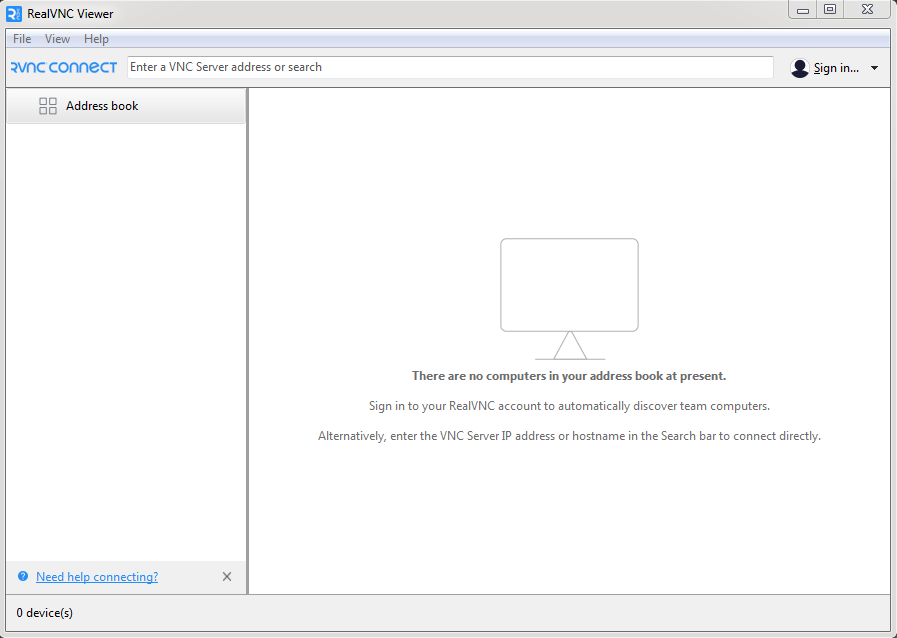 VNC Viewer - Screenshot #1