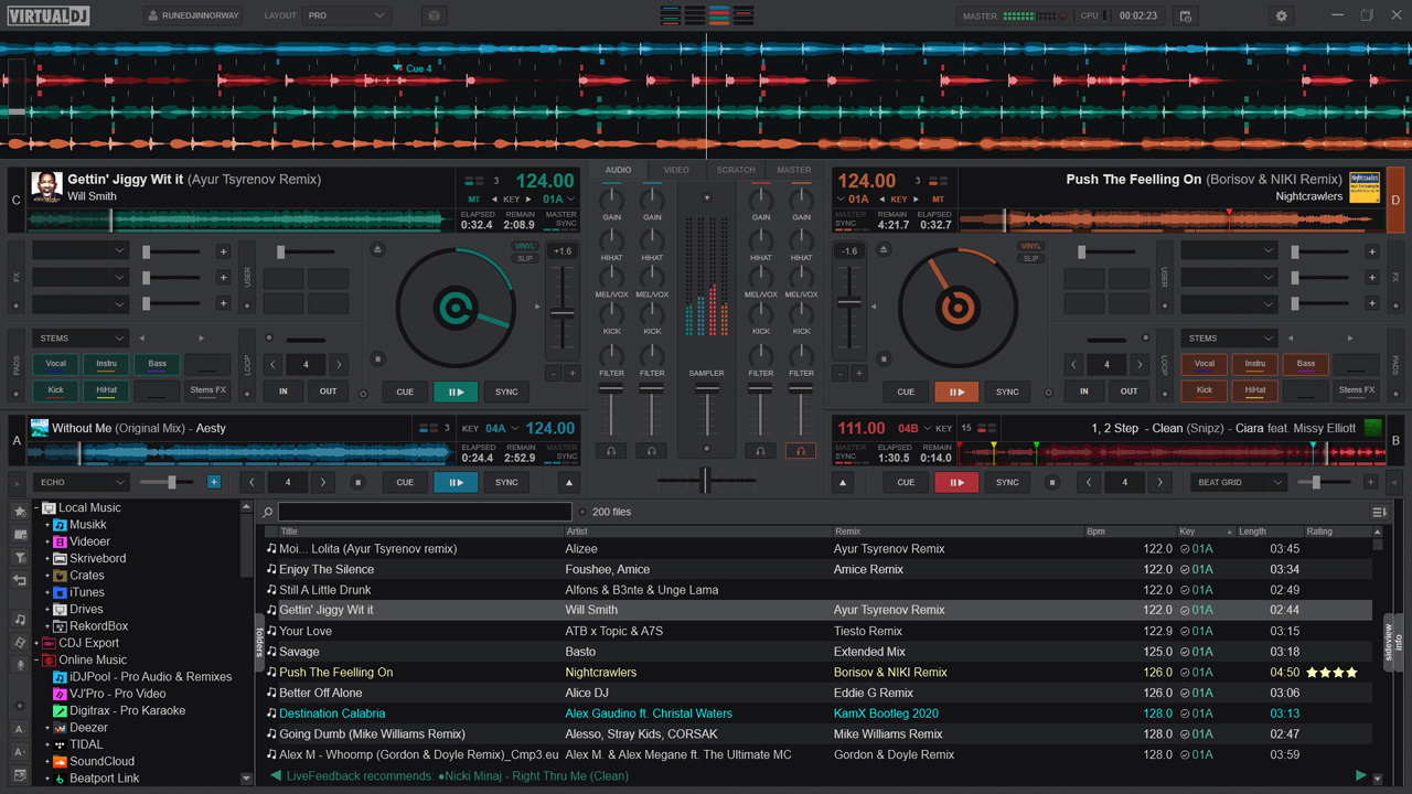 Virtual DJ - Screenshot #1