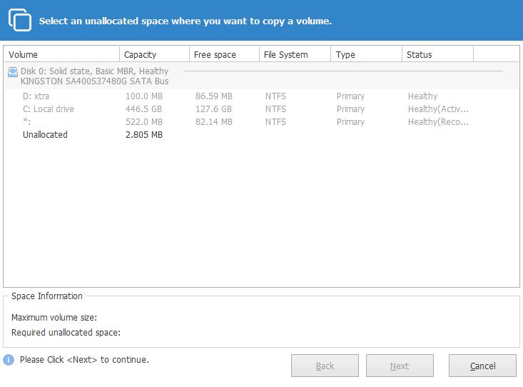 NIUBI Partition Editor Free Edition - Screenshot #1