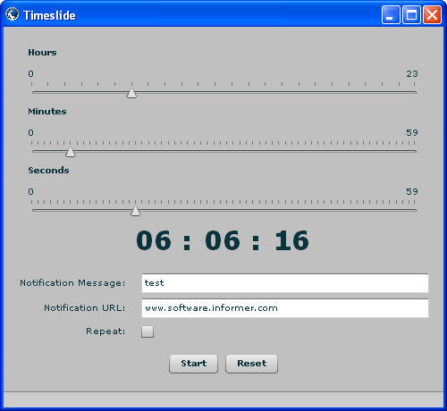 Timeslide - Screenshot #1