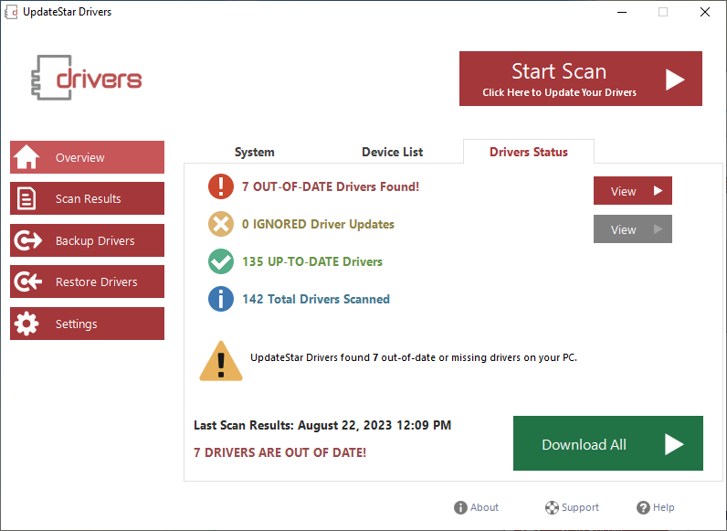 UpdateStar Drivers - Screenshot #2