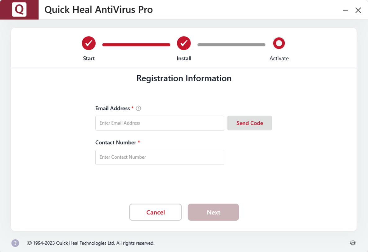 Quick Heal AntiVirus Pro - Screenshot #1