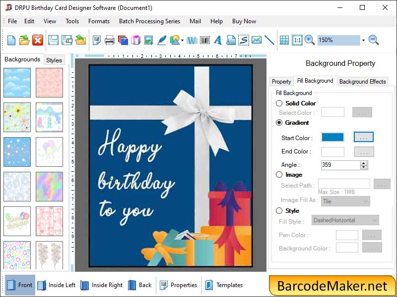 Designer Card Birthday Card Designer latest version - Get best Windows software