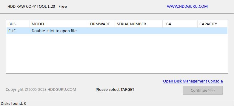 HDD Raw Copy Tool - Screenshot #3