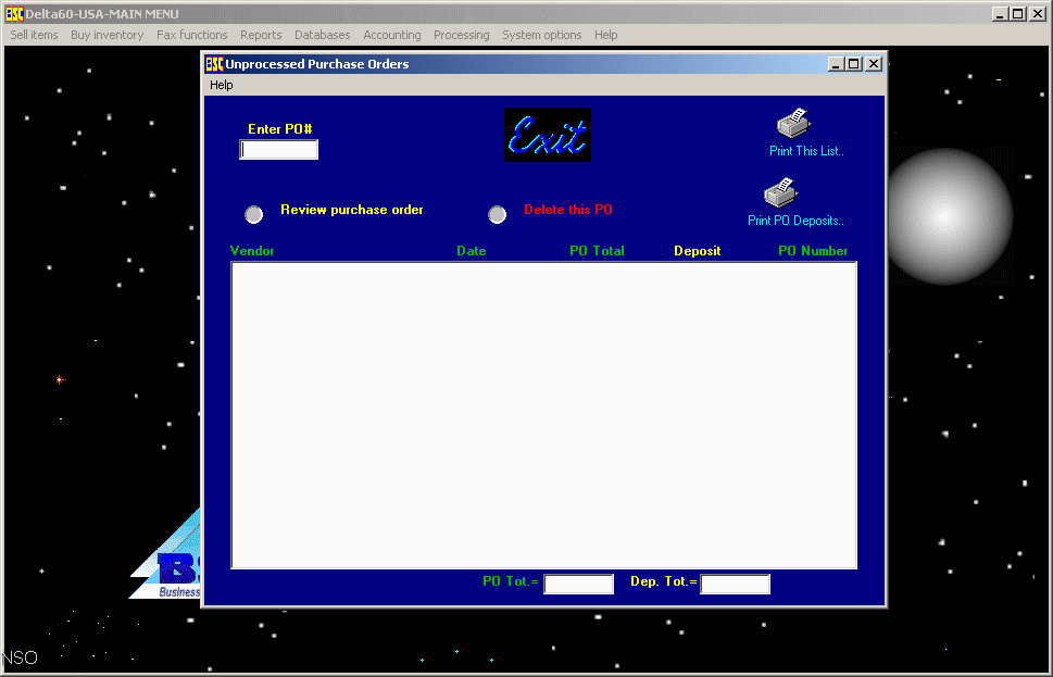 Delta60 - Screenshot #2