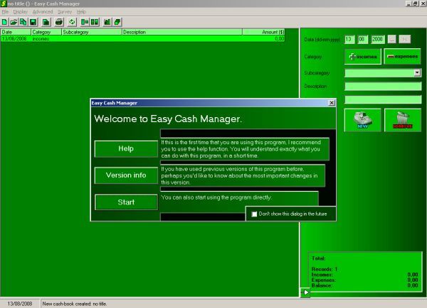 Easy Cash Manager - Screenshot #3