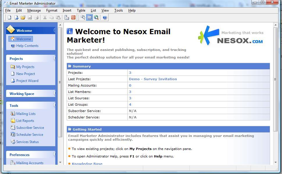 Email Marketer Business Edition - Screenshot #5