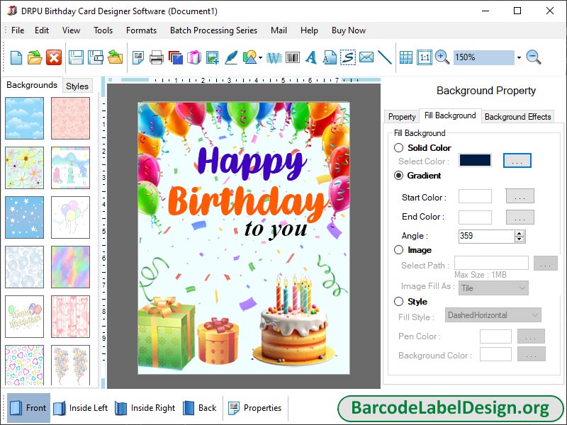 Designer Card Birthday Card Designer latest version - Get best Windows software