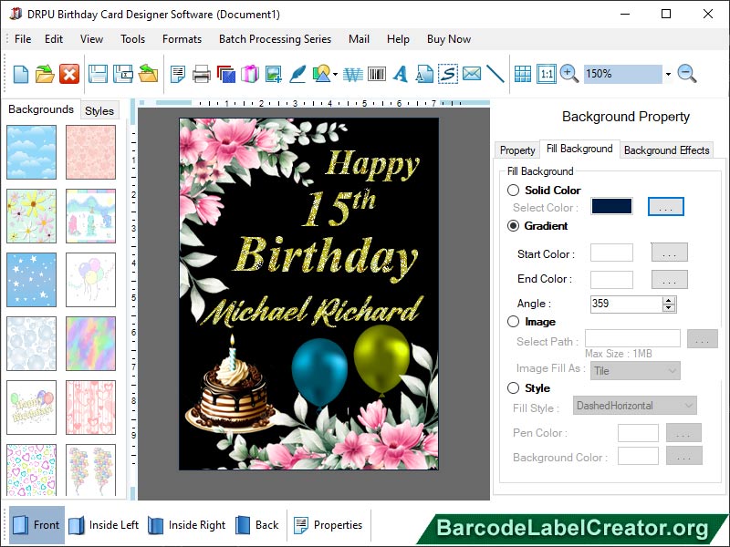 Designer Card Birthday Card Designer latest version - Get best Windows software