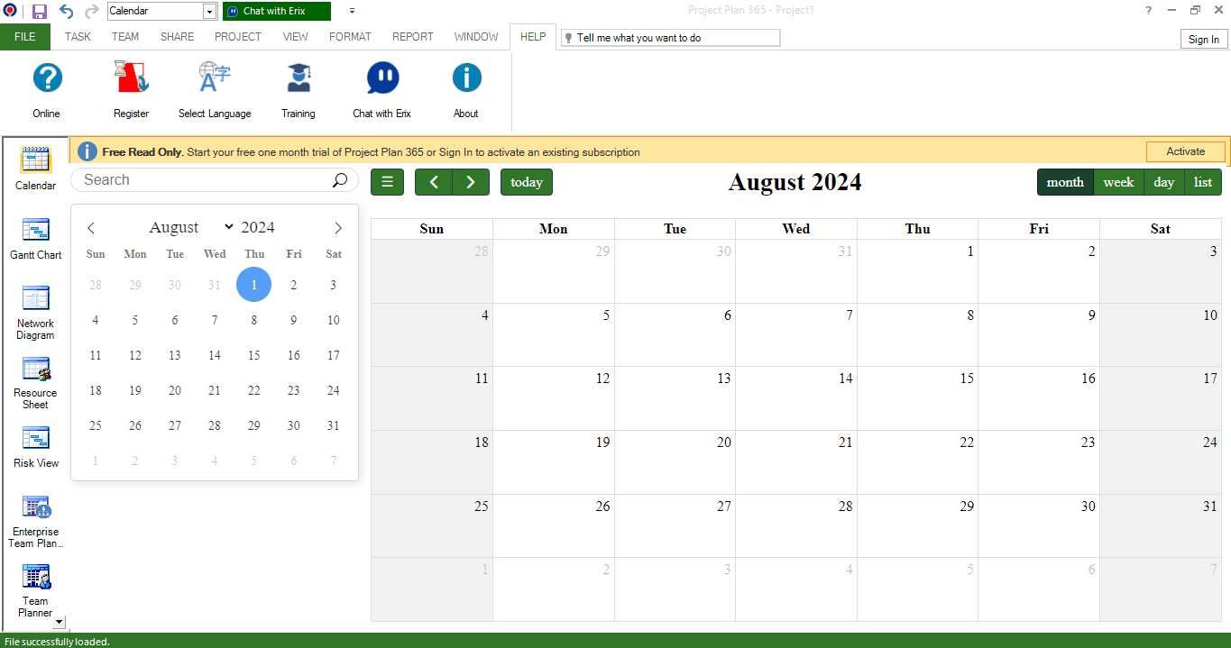 Project Plan 365 - Screenshot #2