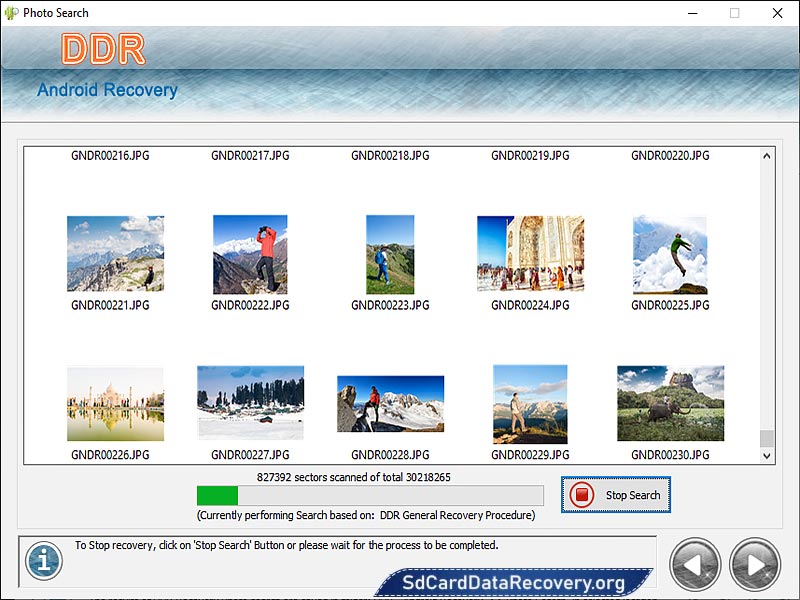 Android Data Recovery Software - Screenshot #8
