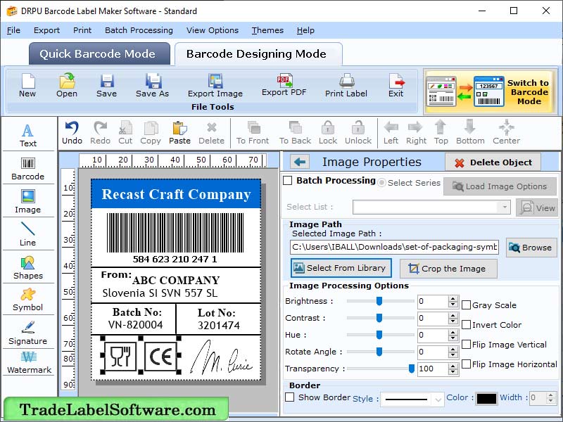 Barcode Label Software - Standard Edition latest version - Get best ...