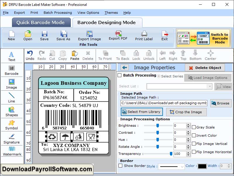 Code Bar Software Professional Barcode Software download for free - SoftDeluxe