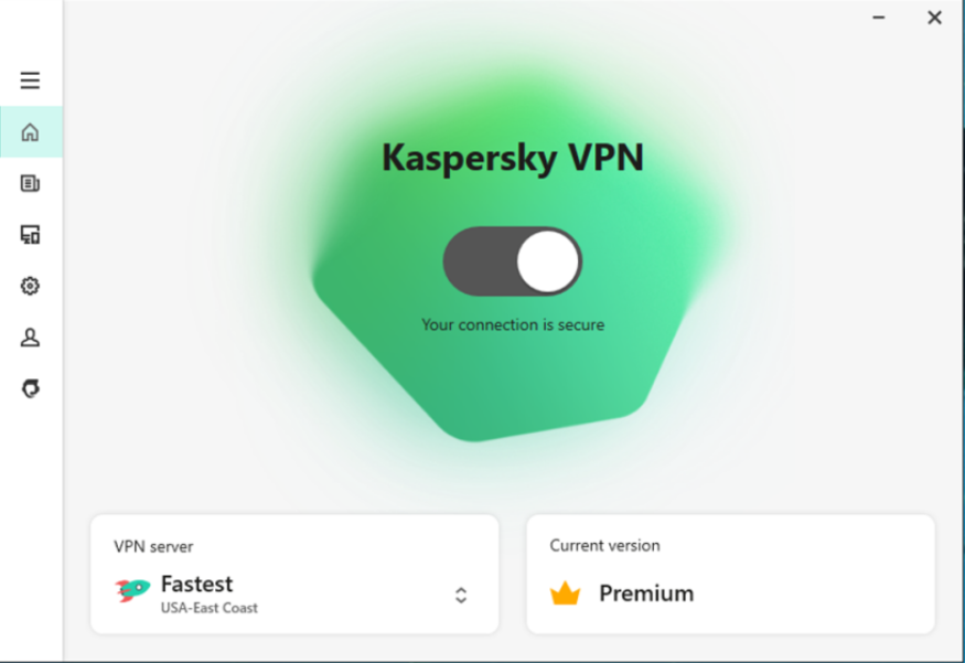 Kaspersky VPN - Screenshot #1