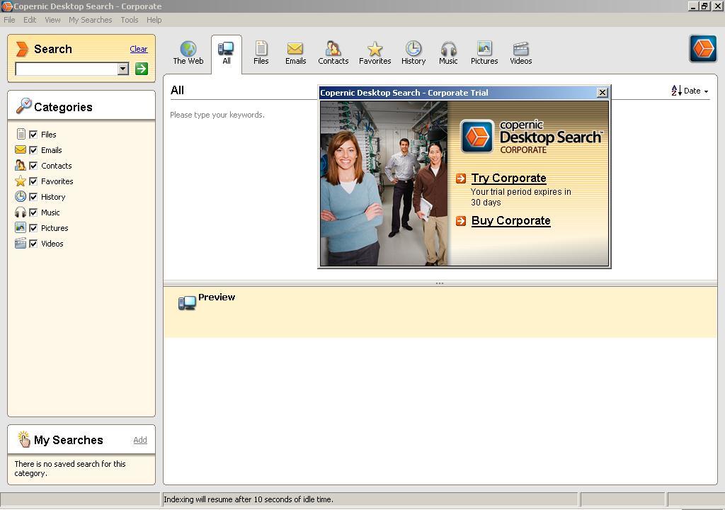 Copernic Desktop Search - Corporate - Screenshot #8