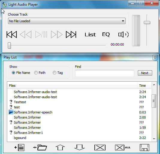 Light Audio Player latest version Get best Windows software