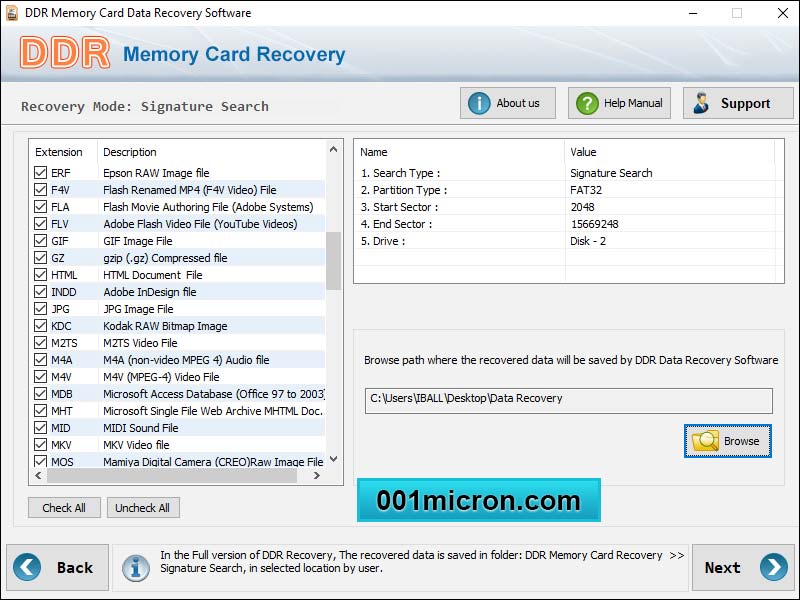 Memory Card Data Recovery Software download for free - SoftDeluxe
