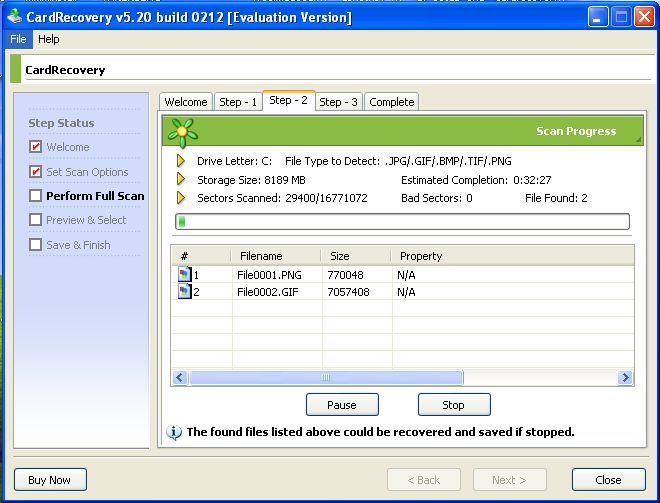 CardRecovery - Screenshot #11