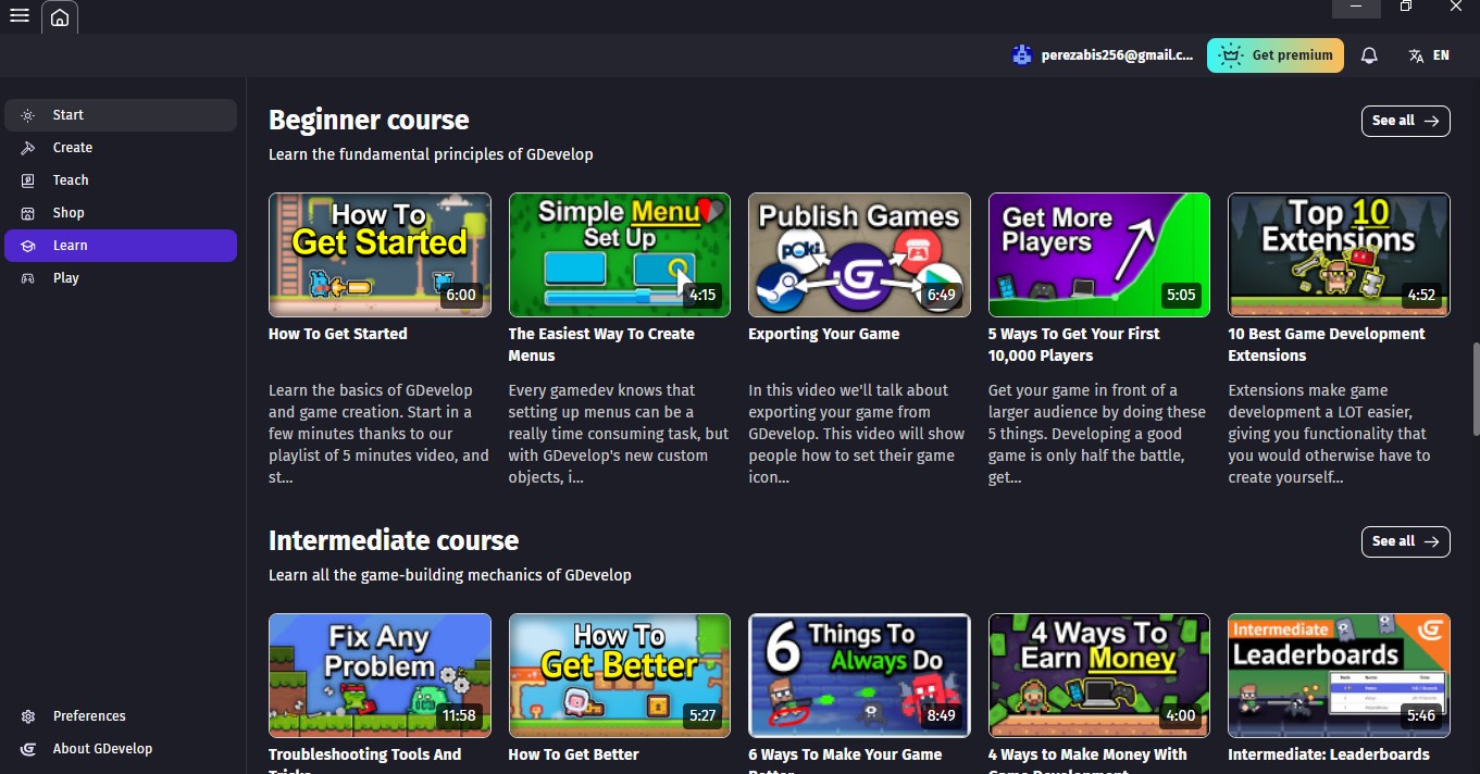 GDevelop latest version - Get best Windows software