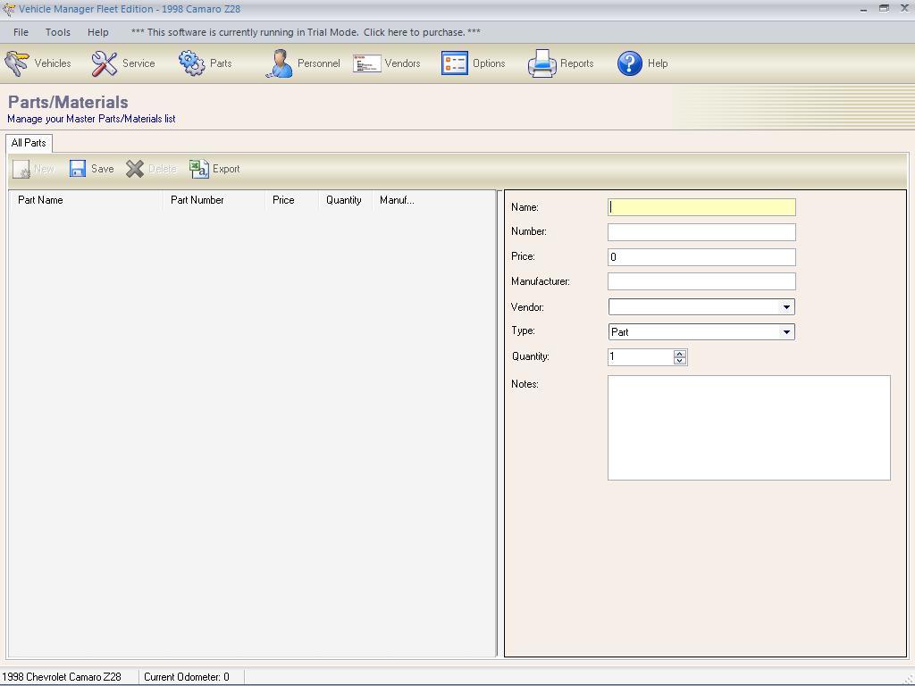 Vehicle Manager 2008 Fleet Edition latest version Get best Windows