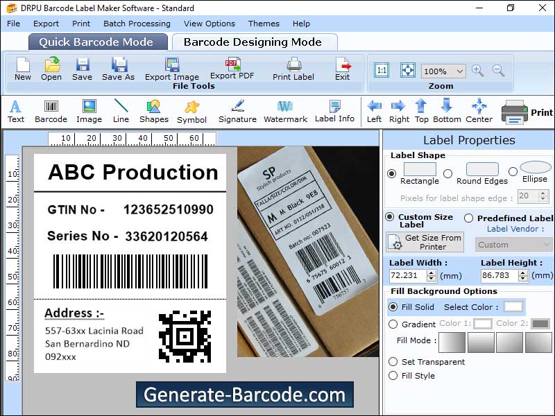 Standard Barcode Software latest version - Get best Windows software