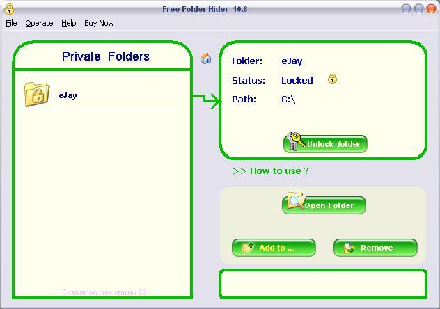 Free Folder Hider - Screenshot #15