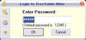 Free Folder Hider - Screenshot #14