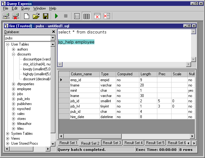 Batch requests. Query Analyzer в SQL Server. Batch запрос. Query Tool. AVARDA программа.