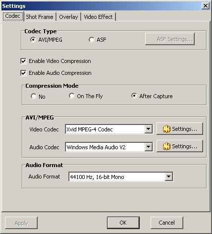 McFunSoft Video Capture - Screenshot #2