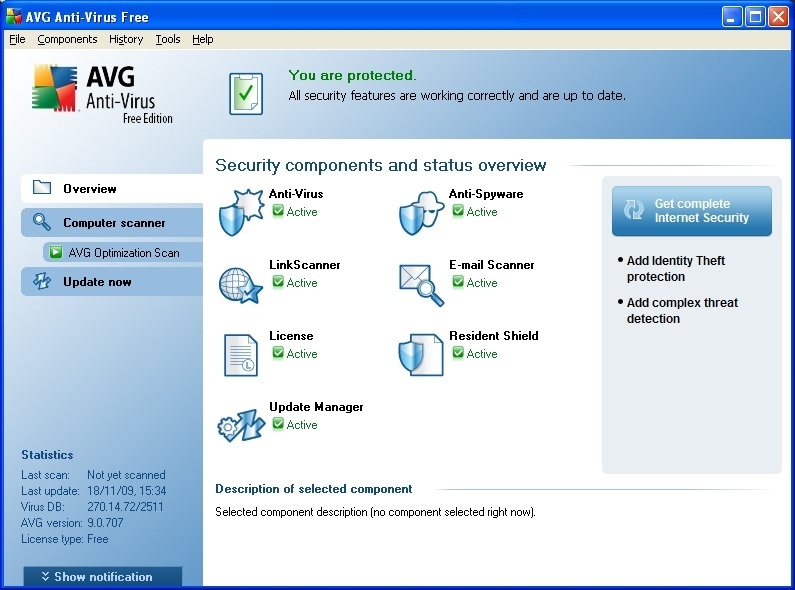 AVG AntiVirus Free download for free SoftDeluxe
