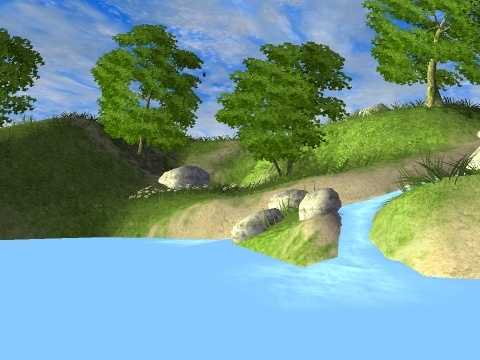 Forest Lake 3D Screensaver - Screenshot #4