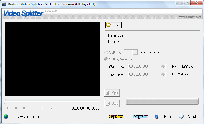 Boilsoft Video Splitter - Screenshot #5