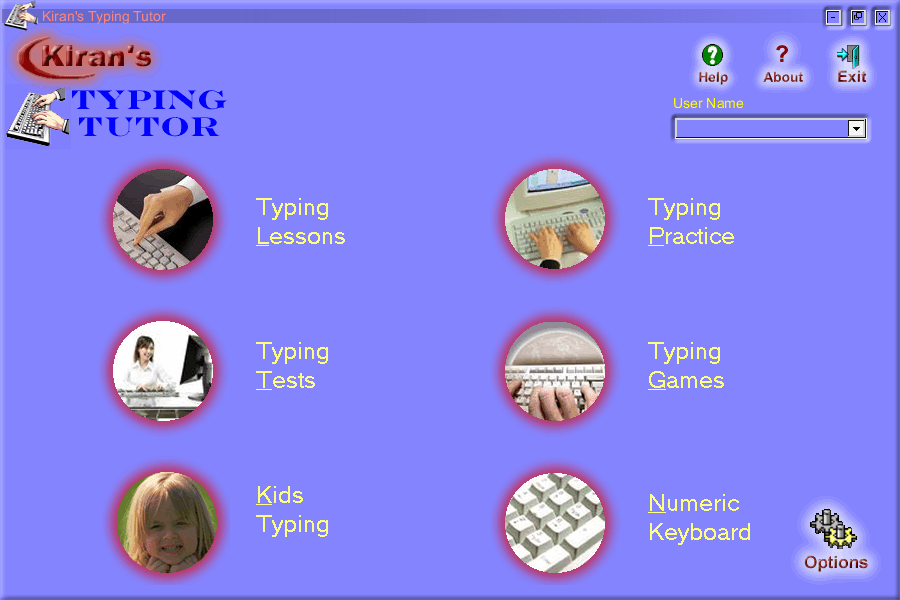 Kiran's Typing Tutor - Screenshot #4