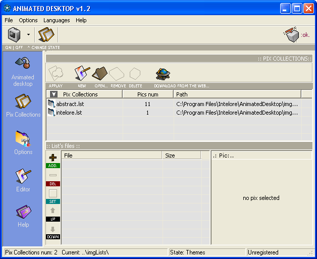 Animated Desktop - Screenshot #1