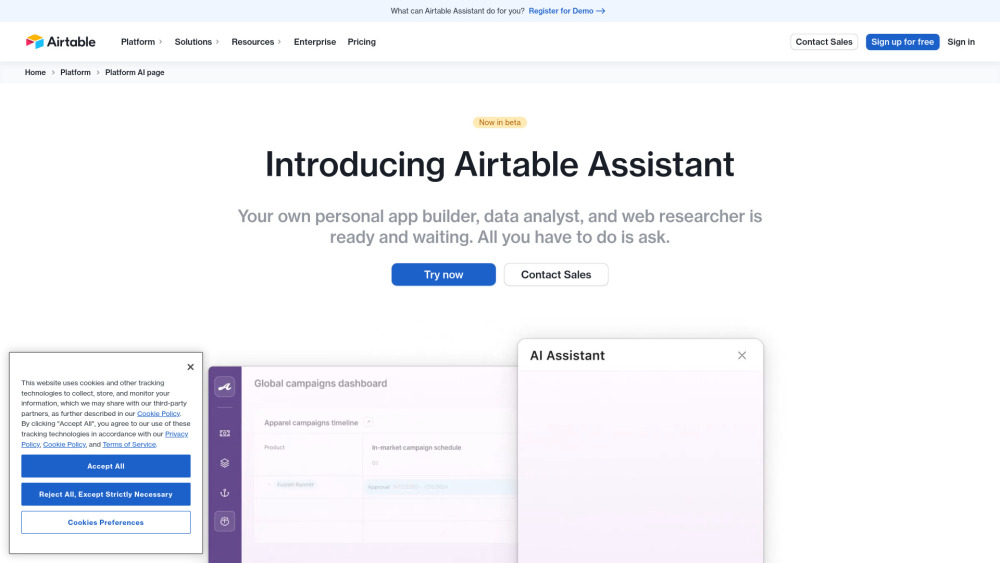 Airtable - Screenshot #1
