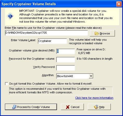 Cryptainer PE latest version - Get best Windows software