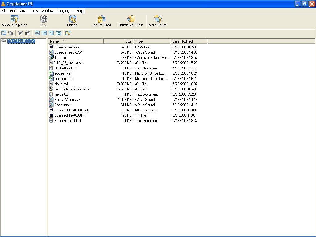 Cryptainer PE latest version - Get best Windows software