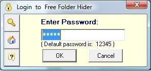 Free Folder Hider - Screenshot #10
