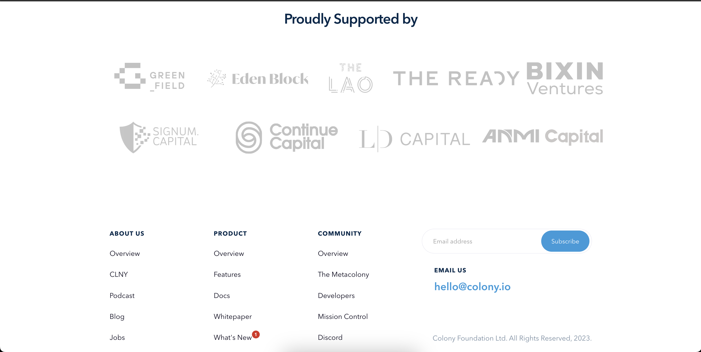 Colony - Screenshot #1