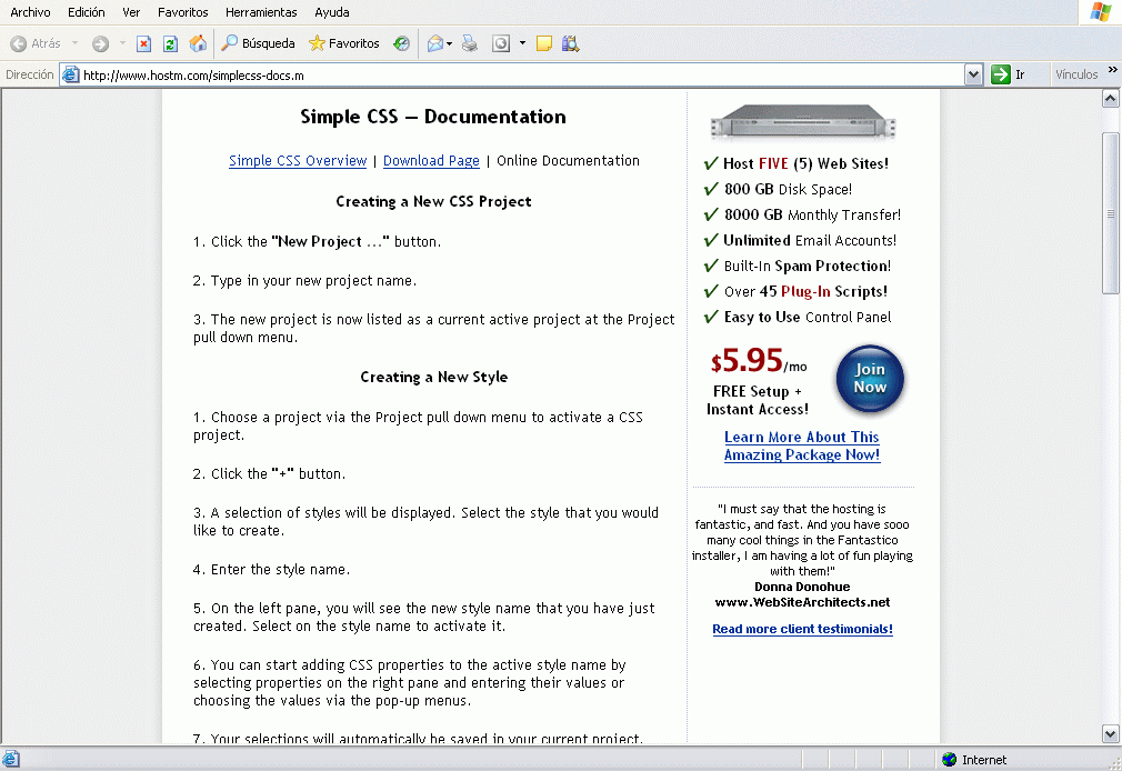 simple css simple css